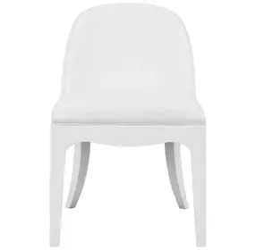 Sadie White Performance Fabric Dining Chair