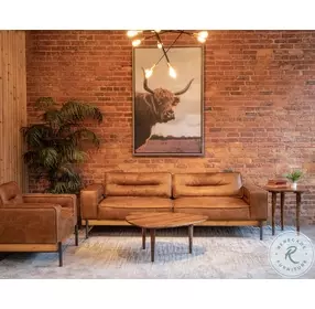 Arrey Natural Sheesham Wood 37" Occasional Table Set