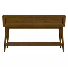 Veronica Walnut Rectangular Sofa Table