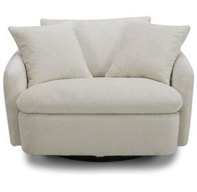 Boomer Utopia Sand Large Swivel Chair