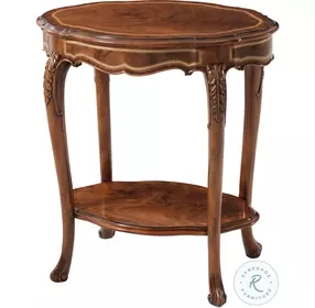 Millard Oxford 24" Oval Accent Table