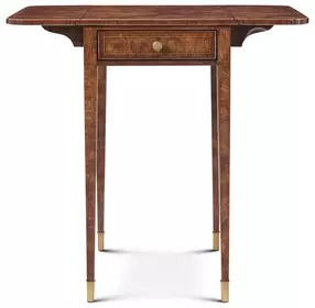 Stephen Church Yorkshire Umber and Gold Rectangular Rourke Accent Table