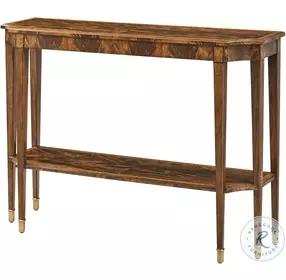 Sloane Edwardian Brown 48" Rectangular Console Table
