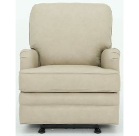 Scarlett Cashmere Stone Leather Wall Hugger Power Recliner with USB Port