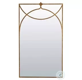 Swan Textured Champagne Mirror