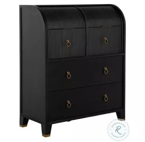 Maison Brushed Black Chest