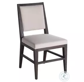 Julius Ivory Beige Performance Fabric Dining Chair Set Of 2