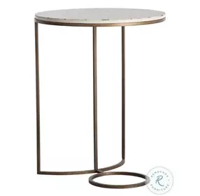 Emma Bone Ivory And Muted Bronze C Table