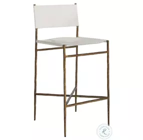 Landon Natural Ivory Bar Stool