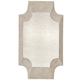 Farris White Arched Wall Mirror