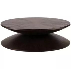 Reid Cerused Forest Black Coffee Table