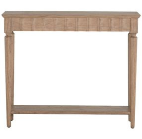 Peterson Bleached Natural Rectangular Small Console Table