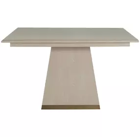 Ferris Cerused White 52" Square Dining Table