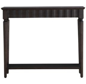 Peterson Dark Stained Oak Rectangular Small Console Table
