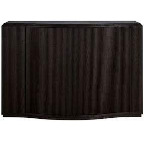 Theodore Dark Stained Oak Rectangular Long Console Table