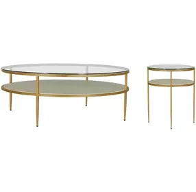 Constance White Occasional Table Set