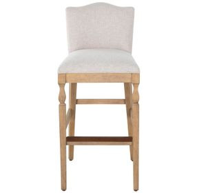 Gaston Slipaway Sand Performance Fabric Bar Stool