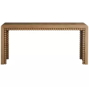 Sirius Satin Oak Rectangular Console Table