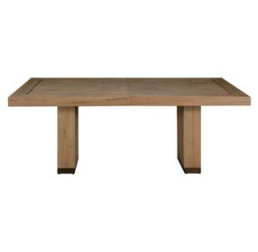 Highland Dawn 118" Extendable Rectangular Dining Table