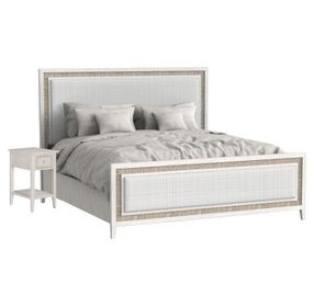 Grand Bermuda Whitewash Panel Bedroom Set