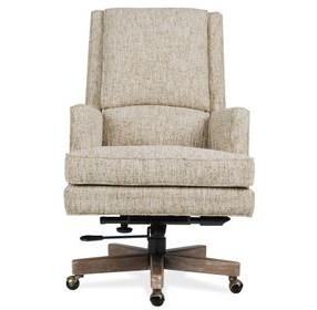 Wright Beige Upholstered Swivel Tilt Executive Chair