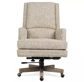 Wright Beige Upholstered Swivel Tilt Executive Chair