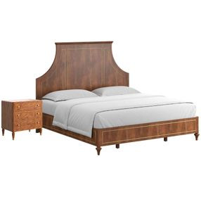Boulevard Brown Queen Panel Bedroom Set