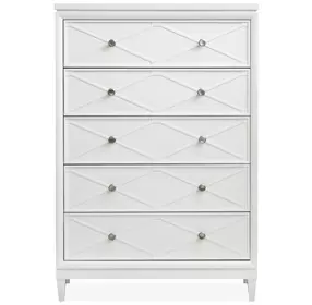 Springhouse Whisper White 5 Drawer Chest