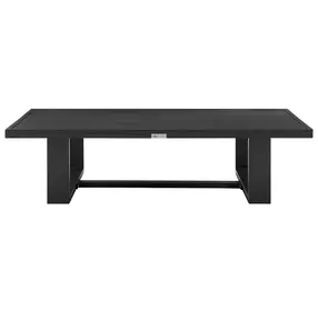 Alegria Black Outdoor Rectangular Cocktail Table