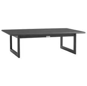 Menorca Dark Gray Outdoor Rectangular Cocktail Table