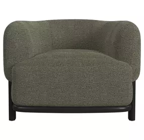 Andalusia Spanish Moss Upholstered Accent Chair