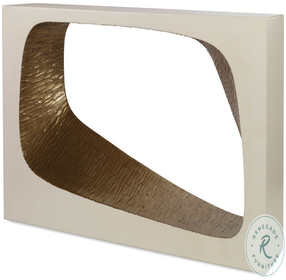 Kelly Cream Lacquer Console Table