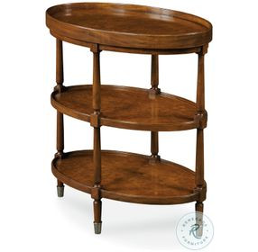 Andrews Warm Mahogany Chairside Table