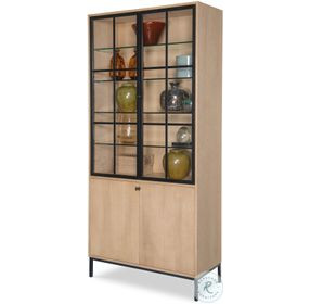 Open Sky Natural 92" Tall Display Cabinet