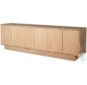 Aidan Natural Stain Large Media Console
