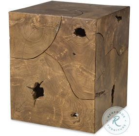 Teak Roots Natural Side Table