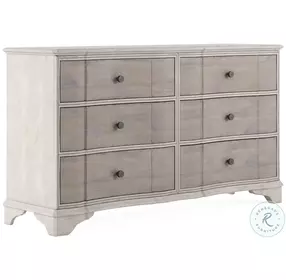 Alcove Belgian Ivory And Washed Maple Dresser