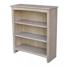 Home Accents Taupe Gray 36" Shaker Bookcase