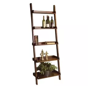 Home Accents Espresso Wall Rack