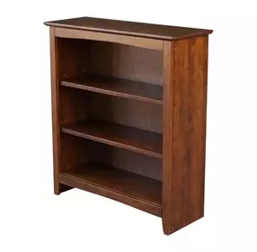 Home Accents Espresso 36" Shaker Bookcase