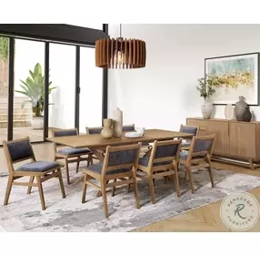 Shelby Caramel Extendable Dining Room Set