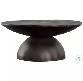 Bernab Black Sandblasted Coffee Table