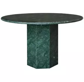 Artifacts Udaipor Green 47" Round Corte Dining Table