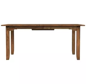 Silverdale Russet 90" Extendable Rectangular Dining Table