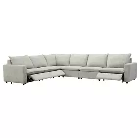 Havenbrook Birchbrook Harbor 6 Piece Modular Power Reclining Sectional