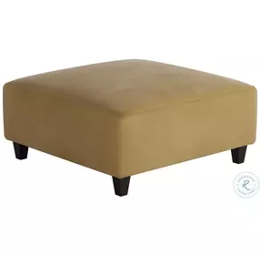 Bella Forrest Gold Square Cocktail Ottoman