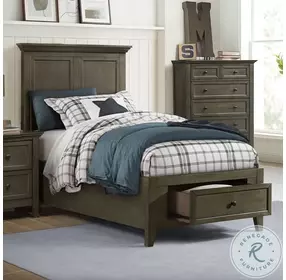 San Mateo Youth Gray Panel Storage Bedroom Set