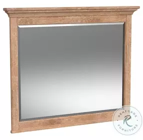 San Mateo Wheat Landscape Mirror