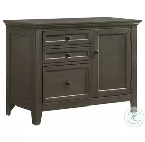 San Mateo Home Office Gray 41" Credenza
