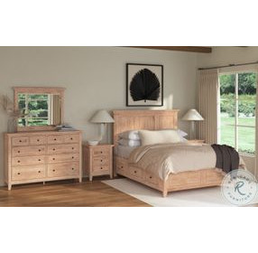 San Mateo Wheat Storage Bedroom Set